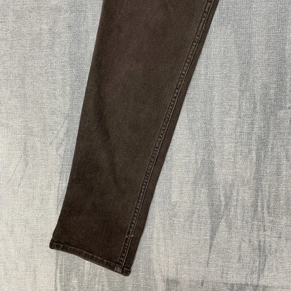 Hollister Jeans Mens 31x32 Black Denim Casual Dark Wash Everyday Wear Skinny Leg